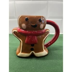 Target Christmas 2023 Gingerbread Man Mug Adorable Coffee Cappuccino LARGE‎